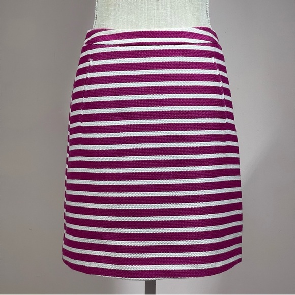 Halogen Dresses & Skirts - Halogen Pink/White Stripes Skirt size 2